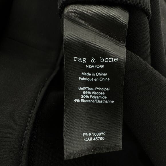 RAG & BONE Irina Ponte Wide Leg Pant XXS - Picture 10 of 11